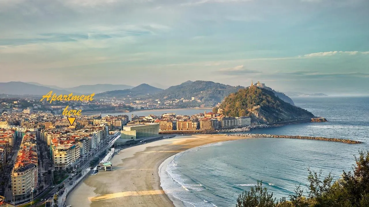 Central Near Sea - By Sansebastianapartments-Es location